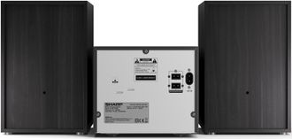 Мікросистема Sharp Micro Sound System Black (XL-B517D(BK)) - фото 5
