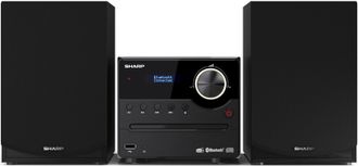 Мікросистема Sharp Micro Sound System Black (XL-B517D(BK)) - фото 1