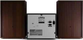 Микросистема Sharp Micro Sound System Brown (XL-B517D(BR)) - фото 4 Микросистема Sharp Micro Sound System Brown (XL-B517D(BR)) - фото 4