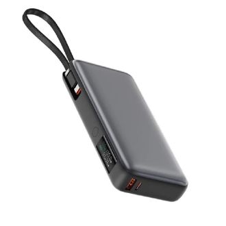 Зовнішній акумулятор Power Bank Acefast M22 20000mAh 130W PD QC3.0 USB-A+USB-C cable Black (6974316283904) - фото 1 Зовнішній акумулятор Power Bank Acefast M22 20000mAh 130W PD QC3.0 USB-A+USB-C cable Black (6974316283904) - фото 1