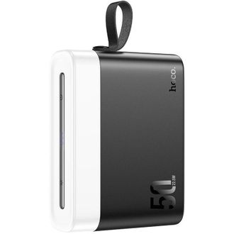 Зовнішній акумулятор Power Bank Hoco J94A Masterful 22.5W 50000 mAh (Black) - фото 2 Зовнішній акумулятор Power Bank Hoco J94A Masterful 22.5W 50000 mAh (Black) - фото 2