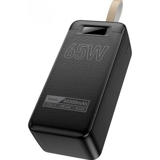 Зовнішній акумулятор (павербанк) Hoco DB82 Aquila 40000mAh 65W Black - фото 1 Зовнішній акумулятор (павербанк) Hoco DB82 Aquila 40000mAh 65W Black - фото 1