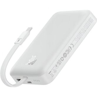 Портативна батарея Baseus Magnetic Mini 30W 10000mAh (white) (P1002210B223-00) - фото 1 Портативна батарея Baseus Magnetic Mini 30W 10000mAh (white) (P1002210B223-00) - фото 1