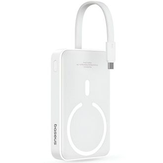 Портативна батарея Baseus Magnetic Mini 30W 10000mAh (white) (P1002210B223-00) - фото 2 Портативна батарея Baseus Magnetic Mini 30W 10000mAh (white) (P1002210B223-00) - фото 2