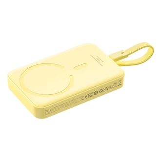 Портативна батарея Baseus Magnetic Mini 30W 10000mAh (yellow) (P1002210BY23-00) - фото 2 Портативна батарея Baseus Magnetic Mini 30W 10000mAh (yellow) (P1002210BY23-00) - фото 2