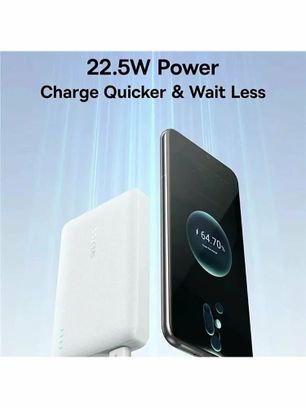 Портативна батарея Baseus EnerFill 22.5W 10000mAh (white) (P1008210D213-00) - фото 3 Портативна батарея Baseus EnerFill 22.5W 10000mAh (white) (P1008210D213-00) - фото 3