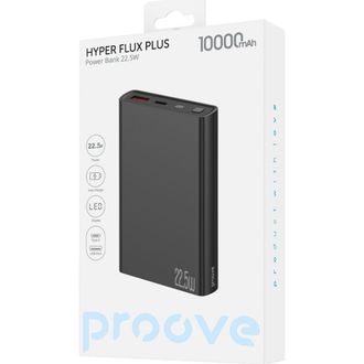 Внешний аккумулятор (павербанк) Proove Hyper Flux Plus 22.5W 10000mAh (black) (PBF122120001) - фото 3 Внешний аккумулятор (павербанк) Proove Hyper Flux Plus 22.5W 10000mAh (black) (PBF122120001) - фото 3