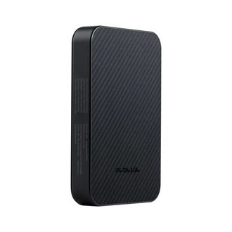 Зовнішній акумулятор (павербанк) Pitaka Aramid Fiber Magnetic Power Bank Qi2 10 000mAh Twill Black/Grey (PBQ2501) - фото 2 Зовнішній акумулятор (павербанк) Pitaka Aramid Fiber Magnetic Power Bank Qi2 10 000mAh Twill Black/Grey (PBQ2501) - фото 2
