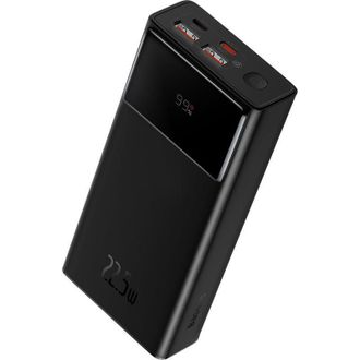 Внешний аккумулятор (павербанк) Baseus Star Lord Display 22.5W 30000 mAh Black (PPXJ060101/PPXJ080101) - фото 3