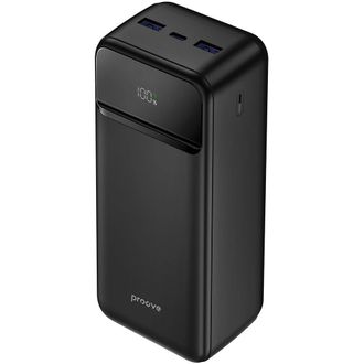 Зовнішній акумулятор (павербанк) Proove Illuminator 2 22.5W 30000mAh (black) (PBIP30212201) - фото 2 Зовнішній акумулятор (павербанк) Proove Illuminator 2 22.5W 30000mAh (black) (PBIP30212201) - фото 2