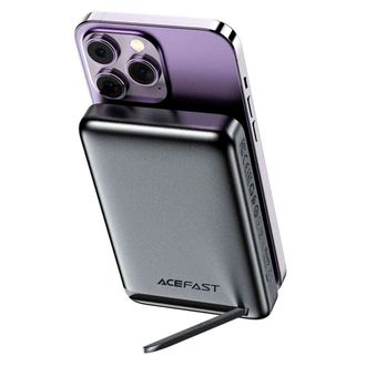Портативная батарея Power Bank Acefast M6 10000mAh PD 20W USB-C MagSafe (black) - фото 2 Портативная батарея Power Bank Acefast M6 10000mAh PD 20W USB-C MagSafe (black) - фото 2