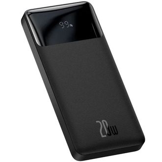 Внешний аккумулятор (павербанк) Baseus Bipow Digital Display Fast Charge Power Bank 10000mAh 20W Black Overseas Edition (PPBD050301) - фото 2 Внешний аккумулятор (павербанк) Baseus Bipow Digital Display Fast Charge Power Bank 10000mAh 20W Black Overseas Edition (PPBD050301) - фото 2
