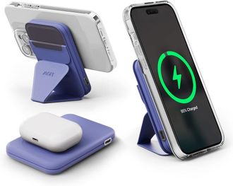 Дополнительная батарея Moft Snap Battery with MagSafe Purple (MD015-1-APPL) - фото 3