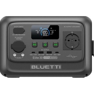 Зарядная станция BLUETTI Elite 30 V2 600W 288Wh (P-EL30V2-EU-GY-BL-010) - фото 1 Зарядная станция BLUETTI Elite 30 V2 600W 288Wh (P-EL30V2-EU-GY-BL-010) - фото 1