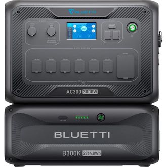 Комплект зарядной станции BLUETTI AC300+B300K - фото 1 Комплект зарядной станции BLUETTI AC300+B300K - фото 1