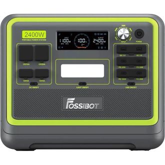 Зарядная станция Fossibot F2400 Green - фото 1 Зарядная станция Fossibot F2400 Green - фото 1