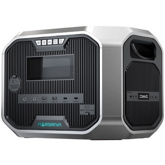 Зарядная станция Marsriva MP12 (1310 Вт/г) 1200W UPS, MPPT, LiFePO4, BT Speaker/FM/Mic, Wir.Charg.15W - фото 1