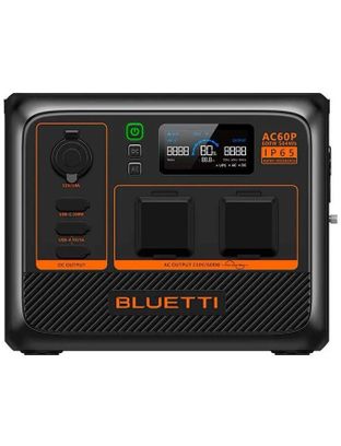 Зарядна станція BLUETTI AC60P 504Wh 600W - фото 1 Зарядна станція BLUETTI AC60P 504Wh 600W - фото 1