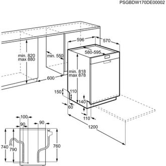 Вбудована посудомийна машина Electrolux ESS67300SW Europe - фото 5 Вбудована посудомийна машина Electrolux ESS67300SW Europe - фото 5
