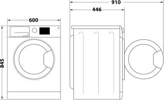 Пральна машина автоматична Indesit IM600MYTIMEUA - фото 4