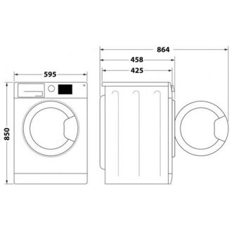 Стиральная машина Whirlpool WRBSS 6215 W - фото 3
