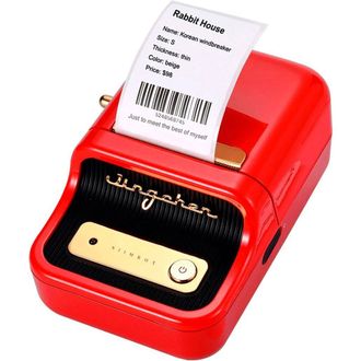 Термопринтер для друку наклейок NIIMBOT B21S Red - фото 2