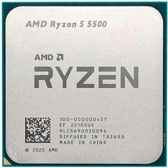Процесор AMD Ryzen 5 5500 (6C/12T, 3.6-4.2GHz,16MB,65W,AM4) Tray (100-000000457) - фото 1