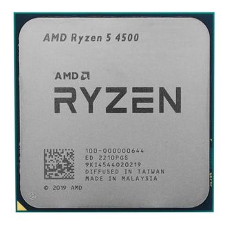 Процесор AMD Ryzen 5 4500 (3.6GHz 8MB 65W AM4) Tray (100-000000644) - фото 1 Процесор AMD Ryzen 5 4500 (3.6GHz 8MB 65W AM4) Tray (100-000000644) - фото 1