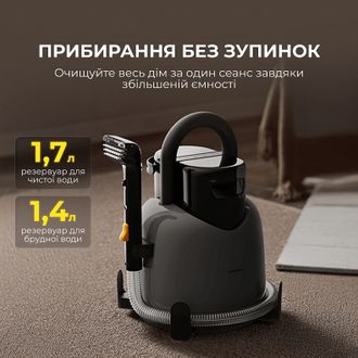 Моющий пылесос для ковров и тканей Deerma DEM-BY200S - фото 8