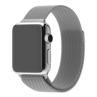 Ремешок Watch Milanese Loop Metal 38mm Silver - фото 1