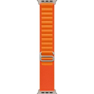 Ремешок Apple Alpine Loop Band Large для Apple Watch 49mm - Orange (MQE13) - фото 1