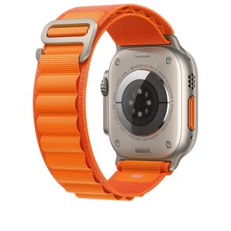 Ремешок Apple Alpine Loop Band Large для Apple Watch 49mm - Orange (MQE13) - фото 2