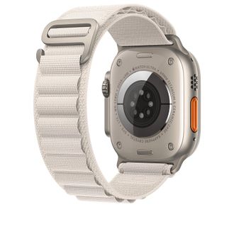 Ремешок Apple Alpine Loop Band Small для Apple Watch 49mm - Starlight (MQE53) - фото 2