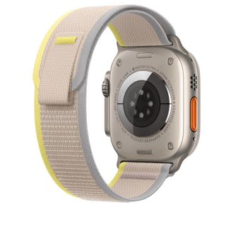 Ремешок Apple Trail Loop Band M/L для Apple Watch 49mm - Yellow/Beige (MQEH3) - фото 2