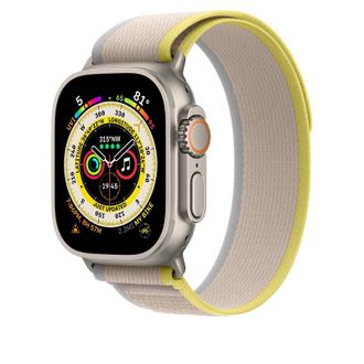 Ремешок Apple Trail Loop Band M/L для Apple Watch 49mm - Yellow/Beige (MQEH3) - фото 3