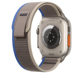 Ремінець Apple Trail Loop Band S/M для Apple Watch 49mm - Blue/Gray (MQEJ3) - фото 2