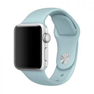 Ремешок Apple watch 38mm SM/ML Turquoise sport orig Уценка - фото 2