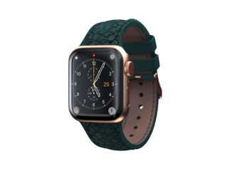 Ремешок Njord Salmon Leather Strap Dark Green for Apple Watch 45mm/44mm (SL14122) - фото 2 Ремешок Njord Salmon Leather Strap Dark Green for Apple Watch 45mm/44mm (SL14122) - фото 2