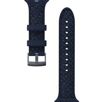 Ремінець Njord Salmon Leather Strap Petrol for Apple Watch 45mm/44mm (SL14121) - фото 1