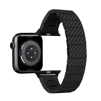 Ремешок Pitaka Carbon Fiber Watch Band Modern Black/Grey for Apple Watch 49/45/44mm (AWB2307) - фото 2 Ремешок Pitaka Carbon Fiber Watch Band Modern Black/Grey for Apple Watch 49/45/44mm (AWB2307) - фото 2