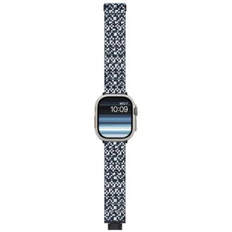 Ремешок Pitaka Chroma Carbon Band Dreamland Mosaic for Apple Watch 49/45/44mm (AWB2303) - фото 2 Ремешок Pitaka Chroma Carbon Band Dreamland Mosaic for Apple Watch 49/45/44mm (AWB2303) - фото 2