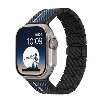 Ремінець Pitaka Chroma Carbon Band Poetry of Things Moon for Apple Watch 49/45/44mm (AWB2306) - фото 1