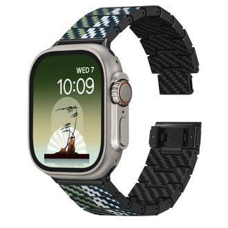 Ремешок Pitaka Chroma Carbon Band Poetry of Things Wind for Apple Watch 49/45/44mm (AWB2305) - фото 2 Ремешок Pitaka Chroma Carbon Band Poetry of Things Wind for Apple Watch 49/45/44mm (AWB2305) - фото 2