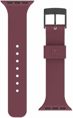Ремінець UAG для Apple Watch 44/42 Dot Silicone, Aubergine (19249K314747) - фото 1