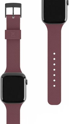 Ремінець UAG для Apple Watch 44/42 Dot Silicone, Aubergine (19249K314747) - фото 3
