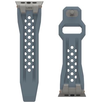 Ремінець UAG для Apple Watch Ultra 2/Ultra-49-45-44-42mm, Monarch, Cloud Blue/Titanium (194158114136) - фото 1 Ремінець UAG для Apple Watch Ultra 2/Ultra-49-45-44-42mm, Monarch, Cloud Blue/Titanium (194158114136) - фото 1