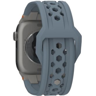 Ремінець UAG для Apple Watch Ultra 2/Ultra-49-45-44-42mm, Monarch, Cloud Blue/Titanium (194158114136) - фото 2 Ремінець UAG для Apple Watch Ultra 2/Ultra-49-45-44-42mm, Monarch, Cloud Blue/Titanium (194158114136) - фото 2