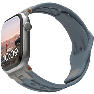 Ремінець UAG для Apple Watch Ultra 2/Ultra-49-45-44-42mm, Monarch, Cloud Blue/Titanium (194158114136) - фото 3 Ремінець UAG для Apple Watch Ultra 2/Ultra-49-45-44-42mm, Monarch, Cloud Blue/Titanium (194158114136) - фото 3