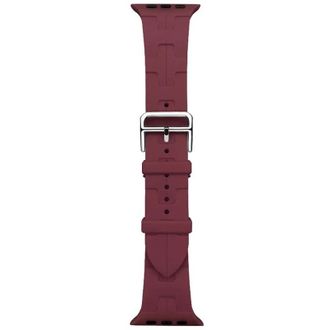 Ремінець Kilim для Apple Watch 42(ser.1-3)/44/45/46/49mm (Wine red) - фото 1 Ремінець Kilim для Apple Watch 42(ser.1-3)/44/45/46/49mm (Wine red) - фото 1
