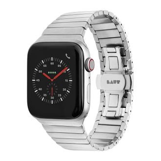 Ремешок LAUT LINKS 2.0 для Apple Watch 42/44/45/49mm Silver (L_AWL_L2_SL) - фото 3